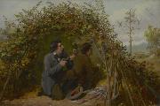 Arthur Fitzwilliam Tait Shooting From Ambush oil on canvas